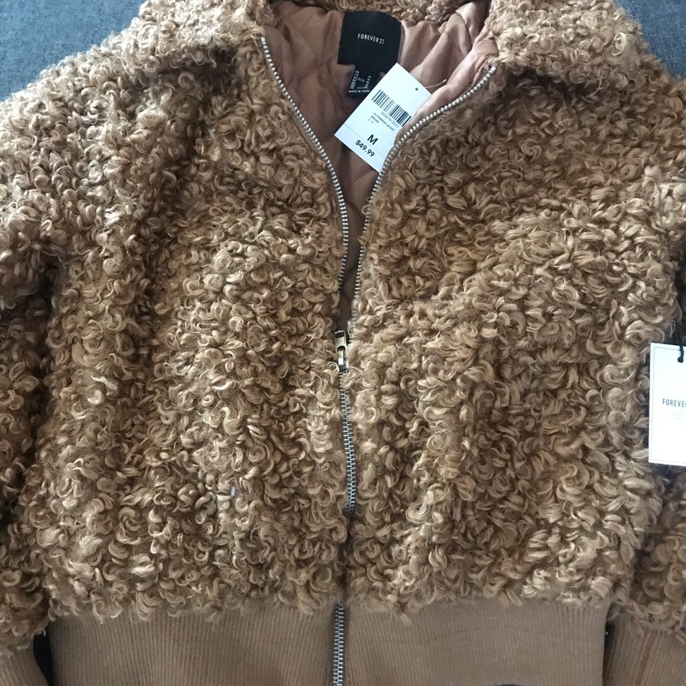 Knit Teddy Jacket